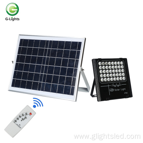 Remote control white 50w 100w 150w led solar flood light